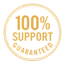 The 60-day satisfaction guarantee badge that ships with the pack